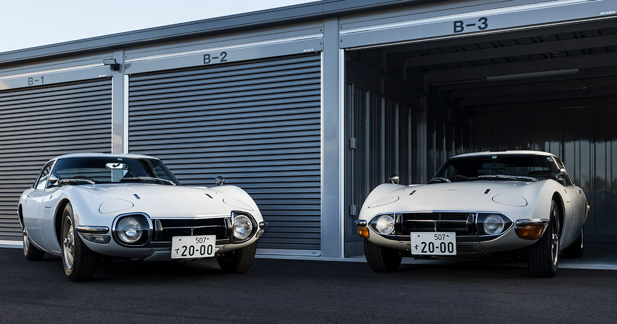 トヨタの2台のスポーツ・カー　2000GT SPORTS 800 トヨタの2台のスポーツ・カー（2000GT/SPORTS800）