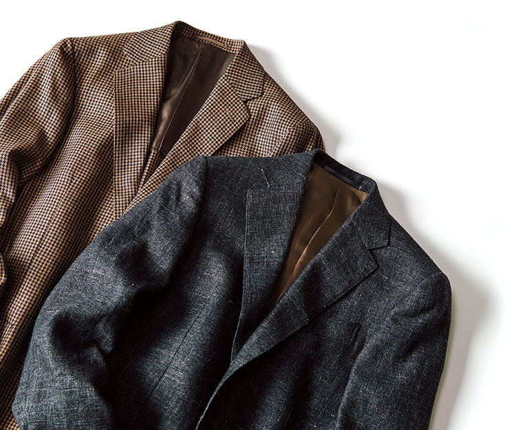 【右】HACKETT LONDON【左】MILA SCHÖN MILANO