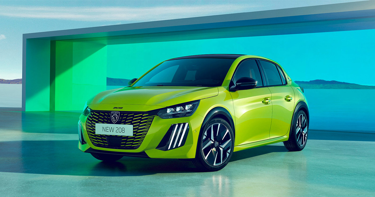プジョー 208が新世代デザインでスタイリッシュに変身 | MEN'S EX ONLINE |
