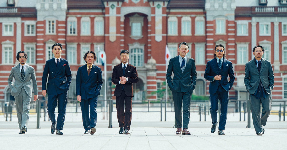 背広散歩」旗揚げメンバーのスーツを楽しむマイルールとは？ | MEN'S
