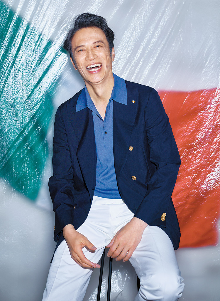 紺ブレ Italian TRAD