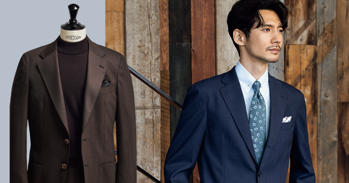 進化するスーツ生地〈麻布テーラー〉の季節を超えて使える“快適