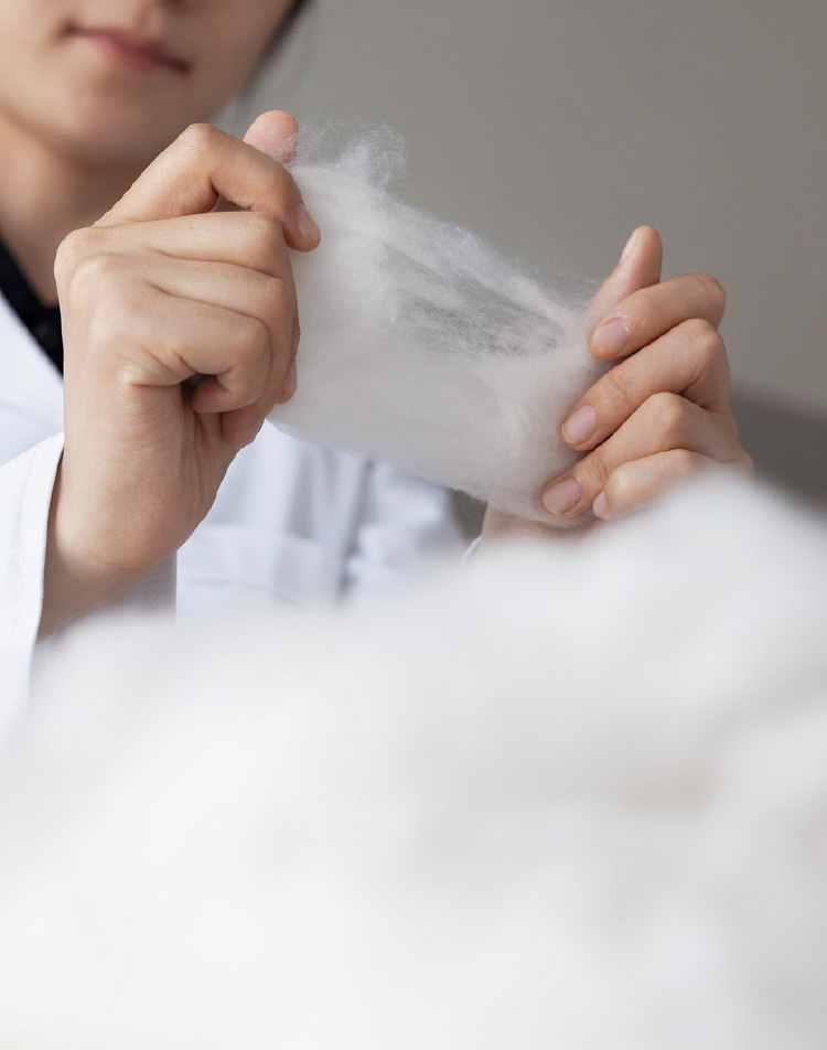 12.8μという世界新記録の繊細さをもつカシミア