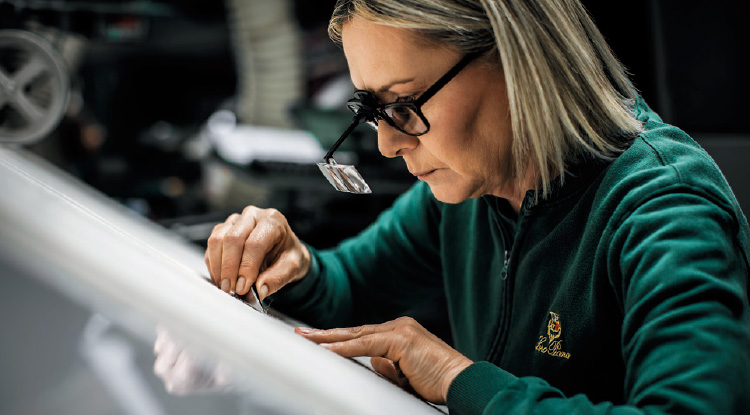 職人の卓越した技術