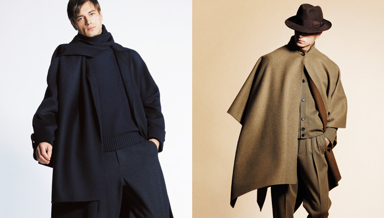 【ケープを翻して追憶の旅へ】ロロ・ピアーナ　ミニマルに着てこそ輝くカシミアの本質