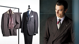 肩パッド入りスーツも復権。仕立ての正解はひとつじゃない〈ベルヴェスト〉