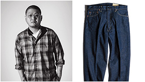 ヴィンテージの精神を現代の感性で紐解く一本〈カンタータ〉のDenim Tapered Trousers