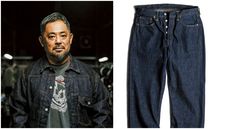 最高級の超長綿が、穿くほどに馴染むワイドデニム〈フルカウント〉の1101W Straight Denim