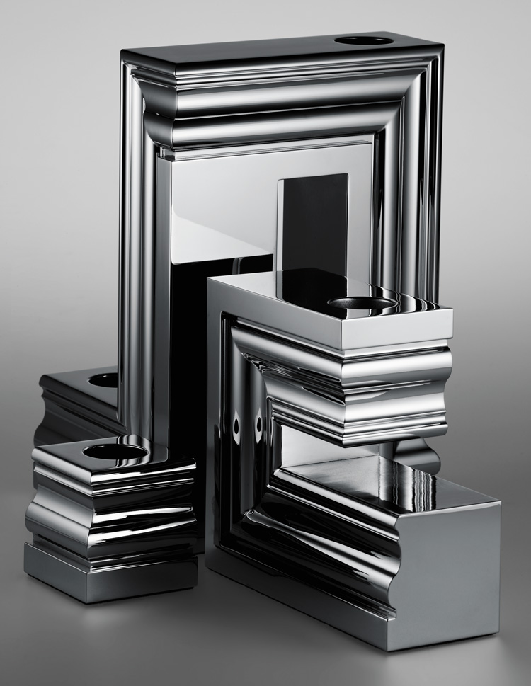 Christofleの「パースペクティブ」キャンドルホルダー