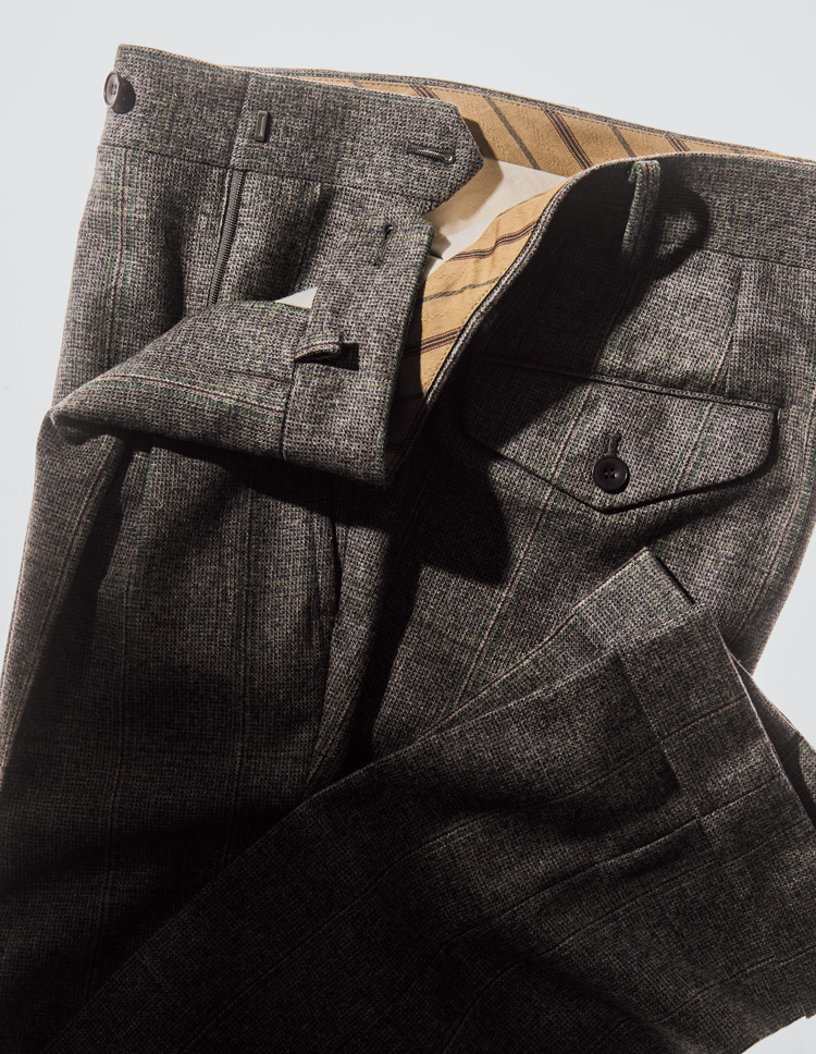 Hitchman Trousers Clubのファクトリービスポークパンツ