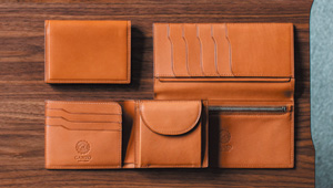 上質なスムースレザーの新シリーズ「Line」が登場〈ガンゾ〉