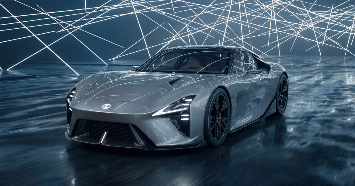 レクサスの矜持は電動へと継がれる。「LFA Concept」が描く次世代