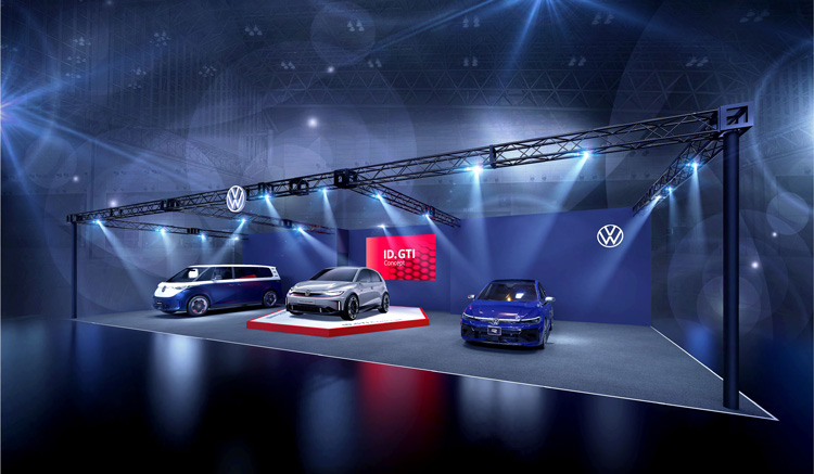 フォルクスワーゲンブース