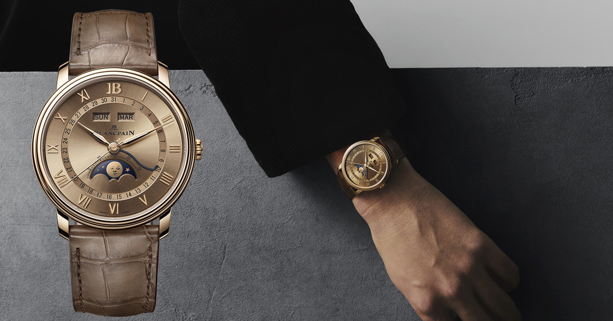 BLANCPAIN Villere ブランパン ヴィルレ トリプルカレンダー ムーン