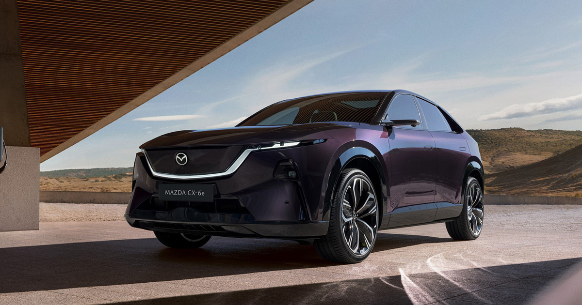 欧州が主戦場の新たな電動クロスオーバー、マツダ CX-6eが示すBEVの