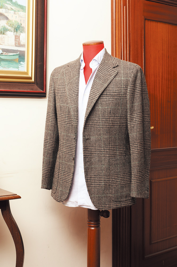 ルイージ氏が仕立てた一着
