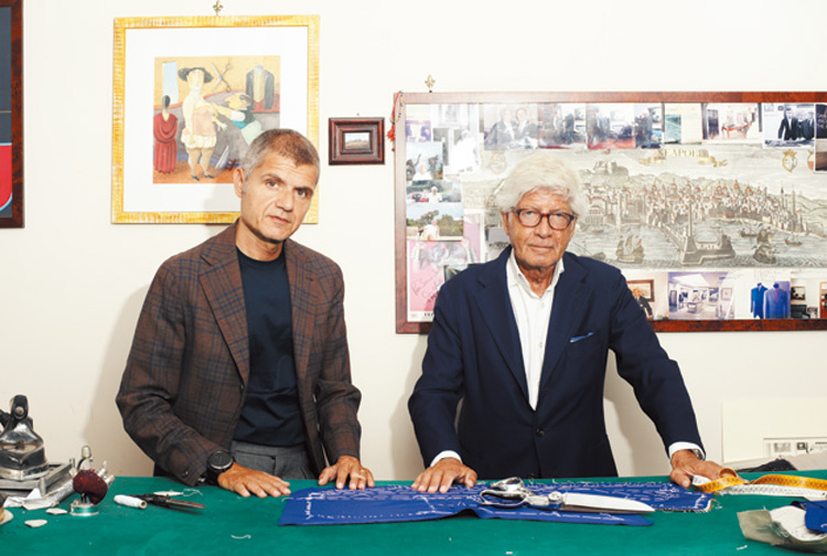 サルトリア ソリートの父ジェンナーロ氏と息子ルイージ氏