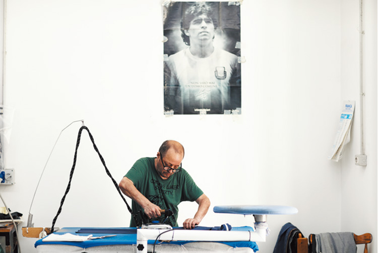 マラドーナのポスター