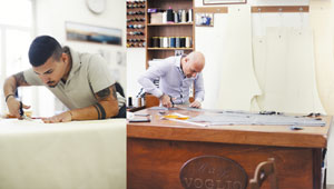 セコンディリアーノで５代、パンツ一筋に歩むサルトリア〈サルトリアヴォーリオ〉