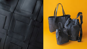 廃材レザーが描く美しきパッチワーク鞄〈ツギクラフト バイ トヨタアップサイクル〉