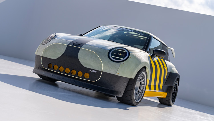 サーフカルチャーと電動モビリティが融合したMINIもコンセプトモデル。「The Skeg」日本初公開