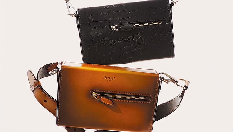 ヴェネチアレザーで綴る、ベルルッティの「アンジュール・ドゥ・ポッシュ」