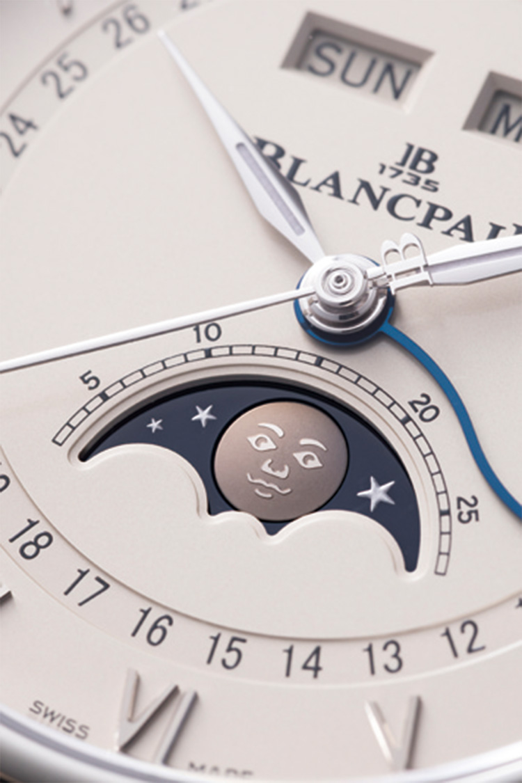 ブランパンのヴィルレ コンプリート カレンダー