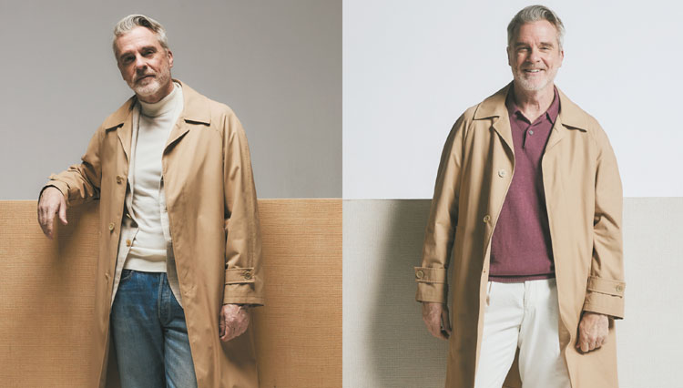 スプリングコートは“春専用”じゃない。仕立ても素材も極力ライトな賢いコート選び