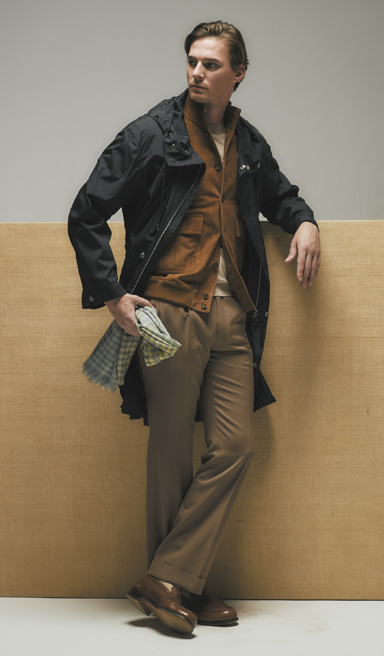 秋のコーディネート