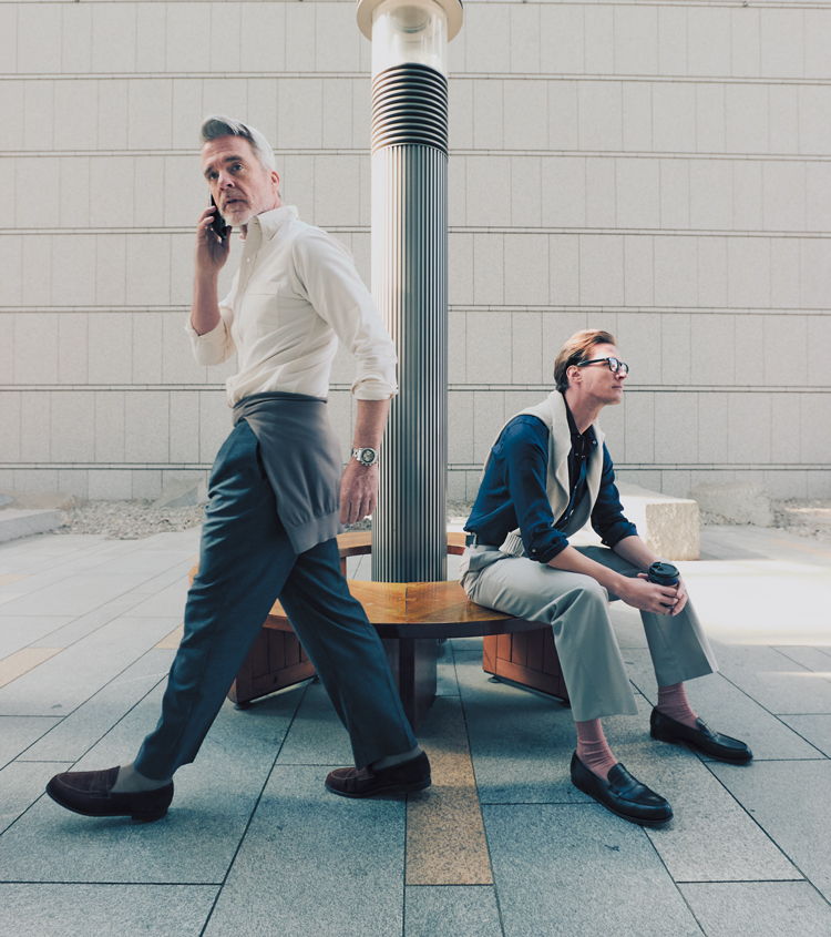 オンで着るカジュアル服