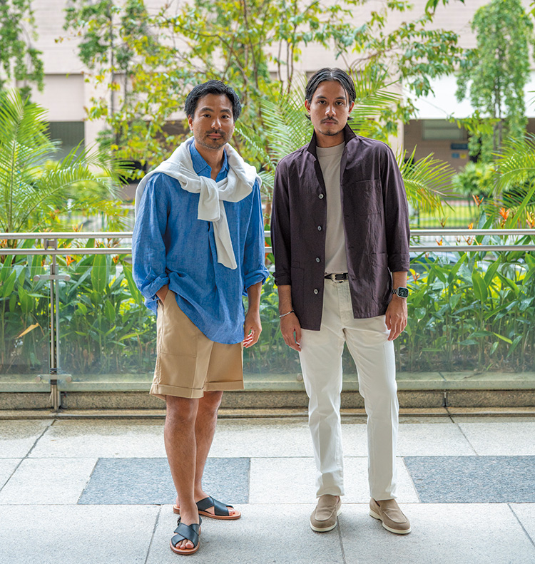 【RELAX style】解放的なシーンには、大胆な服がむしろ馴染む