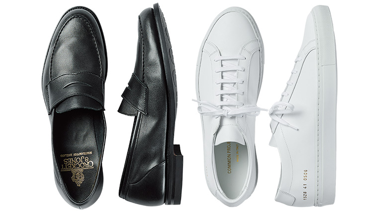 【エグゼクティブのための SHOES & BAG 】新・選びのヒント〈軽快ローファーとコートスニーカーで、品格・快適を両立〉