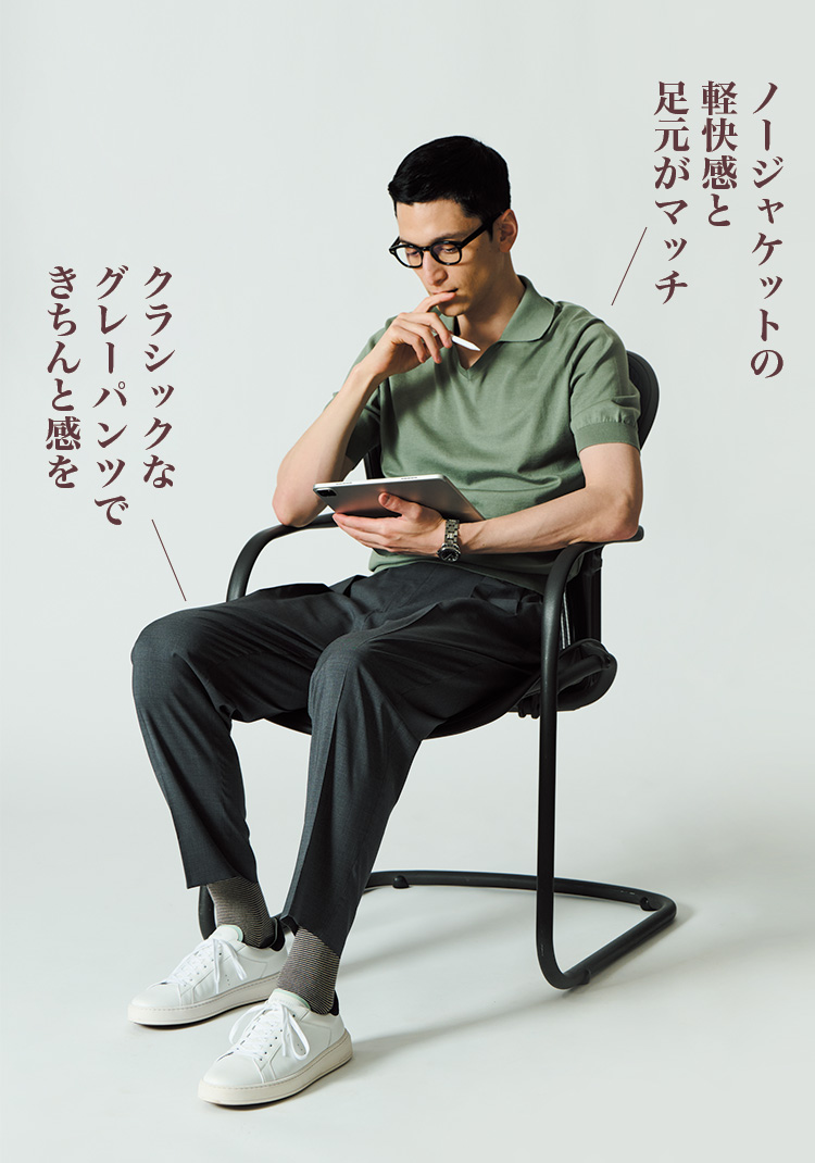ノージャケット築くオフィスワークスタイル