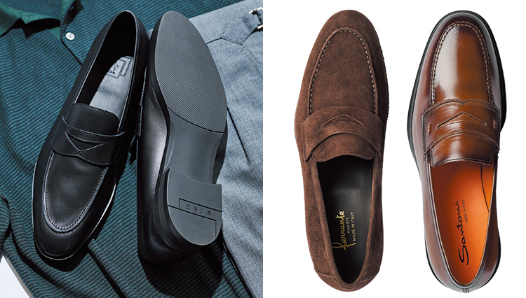 【エグゼクティブのための SHOES & BAG 】新・選びのヒント〈極軽ラバーがクールビズをより心地よく〉