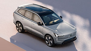 安全性と電動化でボルボの新時代を担うBEVのフラッグシップSUV。「EX90」登場