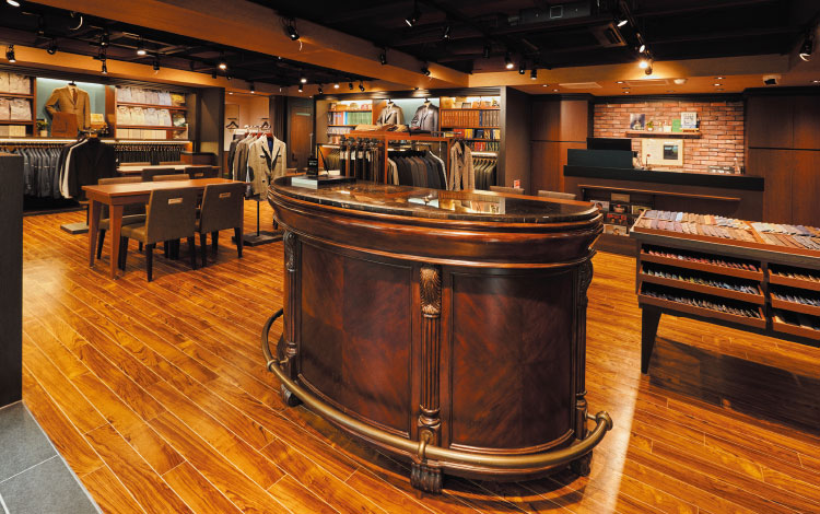 麻布テーラーの本店