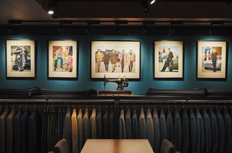 綿谷 寛画伯の原画展示コーナー