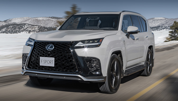 走る喜びをさらに研ぎ澄ます。レクサス「LX」に待望のF SPORTが登場