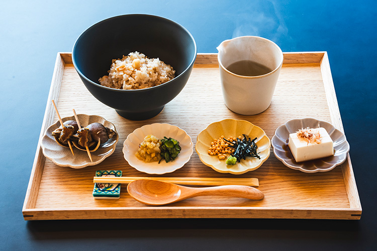 キンキのお茶漬け定食