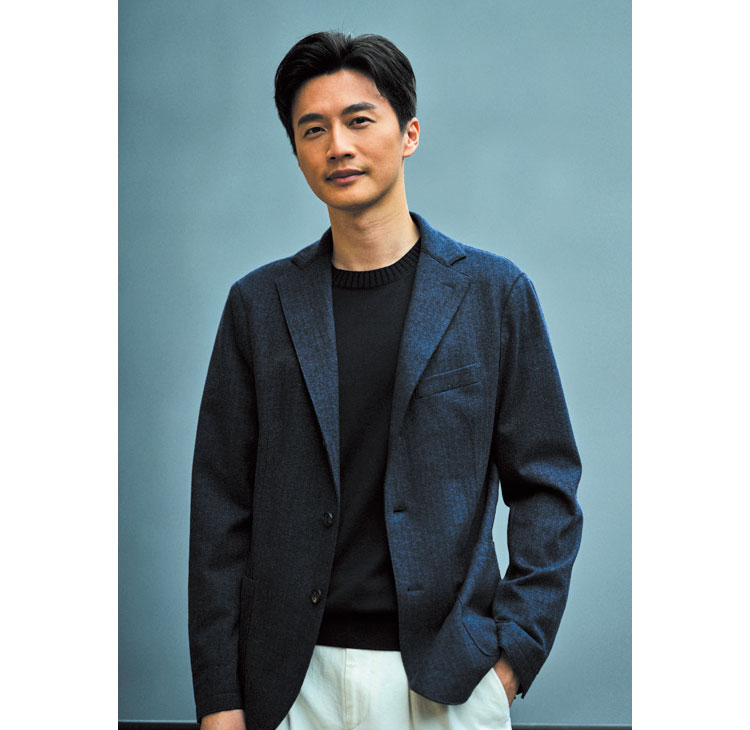 仕事ではシンプルにジャケット使い