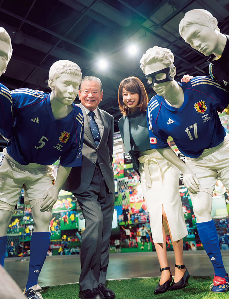 加藤 綾子さん、川淵三郎さん